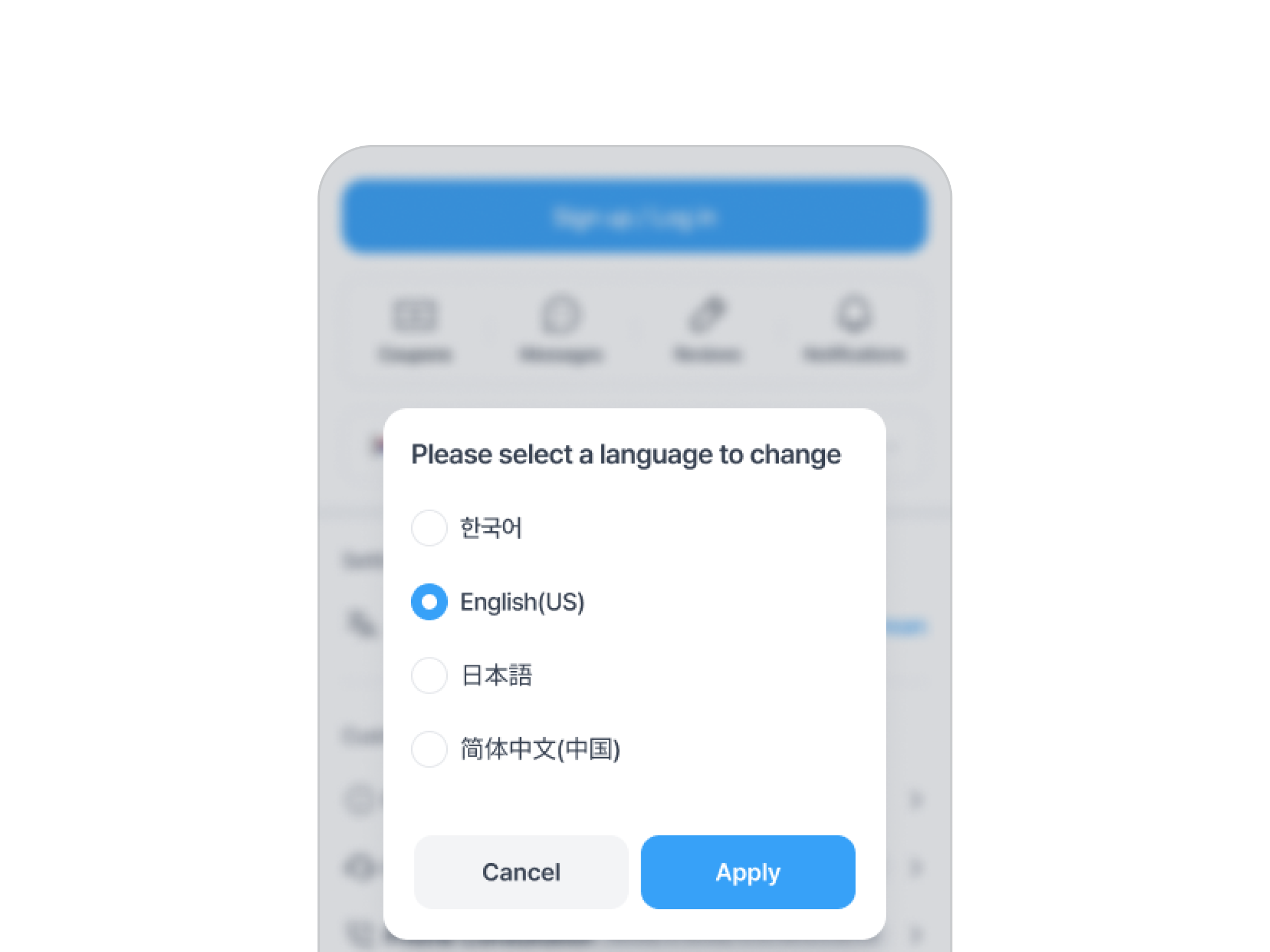 Multilingual support
